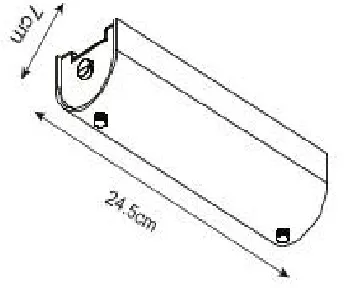 Настенный светильник Tratto A4101AP-1WH