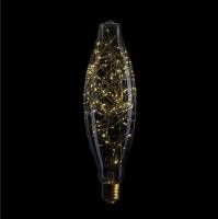 Лампа светодиодная E40 4,5W 2600K свеча прозрачная 057-011