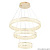 Люстра Crystal Lux MUSIKA SP150W LED GOLD