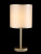 Настольная лампа Crystal Lux SERGIO LG1 GOLD Настольная лампа Crystal Lux SERGIO LG1 GOLD