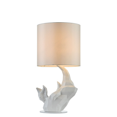 Настольная лампа декоративная Nashorn MOD470-TL-01-W