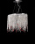 Хрустальная подвесная люстра Lumina Deco Aldonea LDP 7051-4 CHR