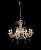 Хрустальная подвесная люстра Lumina Deco Miranda LDP 66980-8