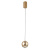 Светильник подвесной Crystal Lux CARO SP LED GOLD
