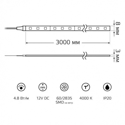 Светодиодная лента Basic BT004