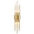 Бра Crystal Lux ATENTO AP2 BRASS/TRANSPARENTE