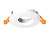 Светильник встроенный Crystal Lux CLT 032C1 WH