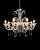 Хрустальная подвесная люстра Lumina Deco Miranda LDP 66980-8