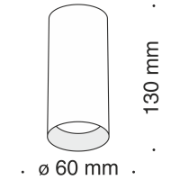 Потолочный светильник Maytoni C010CL-01B