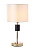 Настольные лампы Crystal Lux MAESTRO LG1 GOLD