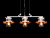 Подвесной светильник Lumina Deco Capri LDP 11327B-3 PR WT