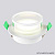 Светильник встраиваемый Crystal Lux CLT 061C1 WH