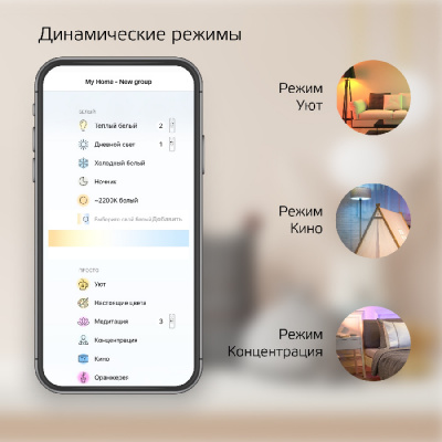 Лампочка светодиодная Smart Home 1130112