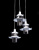 Подвесной светильник Lumina Deco Capri W3 LDP 11327 B-3