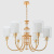 Люстра Crystal Lux ELENA SP6 GOLD Люстра Crystal Lux ELENA SP6 GOLD