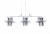 Подвесной светильник Lumina Deco Capri LDP 11327B-3 PR WT