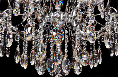 Хрустальная подвесная люстра Lumina Deco Daniella LDP 9123-8