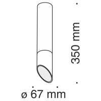 Потолочный светильник Maytoni C026CL-01B