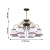 Подвесная люстра Amanda 2151-8PC Подвесная люстра Amanda 2151-8PC