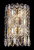 Бра Crystal Lux LIRICA AP2 CHROME/GOLD-TRANSPARENT Бра Crystal Lux LIRICA AP2 CHROME/GOLD-TRANSPARENT