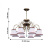 Подвесная люстра Amanda 2151-8PC Подвесная люстра Amanda 2151-8PC