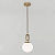 Подвесной светильник Bubble 50151/1 золото